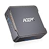 ACEPC Mini PC,Intel Celeron N3350,4GB DDR3 64GB eMMC,Windows 10 Pro Mini Computer Desktop,Support 2.5'' SATA SSD/HDD…