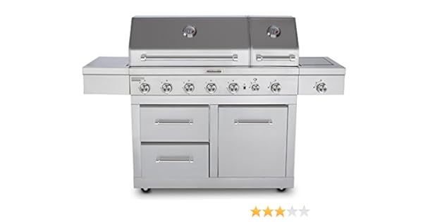 Amazon Com Kitchenaid 720 0826e Propane Gas Grill Stainless