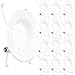 Sunco 12 Pack 6 Inch LED Can Lights, Retrofit Recessed Lighting, Smooth Trim, 965 LM, 13W (75W Equivalent), 4000K Cool White, Dimmable, Damp Rated UL.