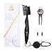 Golfing Gizmos Golf Club Brush Cleaner Set/Golf Multi Tool - Premium Tour Grade and Heavy Duty - Ideal Golf Gift for Golfers - Inc Divot Tool - Black