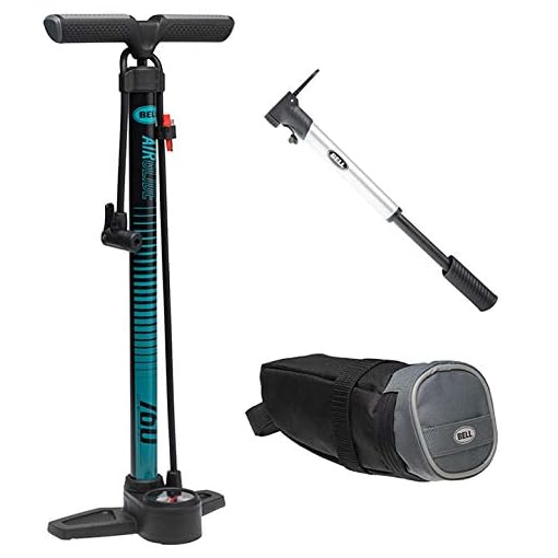 Bell Air Glide High Pressure Bicycle Floor Pumps Henricks Outdoors