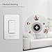 Smart Wi-Fi Light Switch Three-way TECKIN Smart Wall switch, Voice Control,Remote Control,Work with Alexa and Google home and IFTTT,Schedule and Timer,Easy Installation,No Hub Required
