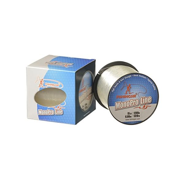 FishingSir-MonoPro-Monofilament-Fishing-Line-Strong-and-Abrasion-Resistant-Mono-Line-Superior-Nylon-Material-Fishing-Line
