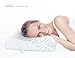 Hypoallergenic Bamboo Memory Foam Contour Pillow - Antimicrobial Dust Mite Resistant A Firm Flexible Therapeutic Posturepedic Pillow for Sound Sleep and Reduced Neck and Shoulder Pain (22 x 14 in)