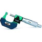 INSIZE 3400-1 Outside Micrometer with Counter, 0" -1", Counter Resolution .001", Thimble Graduation .0001"
