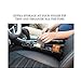 Car Seat Gap Filler & ipocket organizer -between the seats and console. Premium PU Leather Caddy for Automotive Interior Accessories - Side Seat Catcher