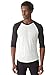 Alternative Men's Baseball Tee, Eco True Black, Large