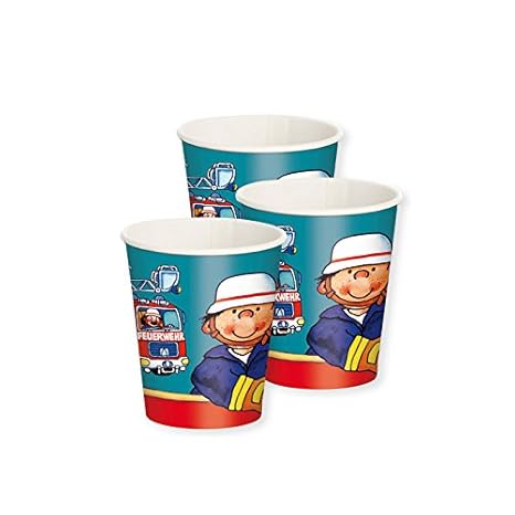Lutz Mauder Lutz mauder11187 Feuerwehr Benny Meister Party Tasse (8-teilig)