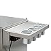 Viper Tool Storage V1SSS Power Shelf for Salon Cart, Stainless Steel