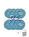 100 pcs- EZ-5 Disposable Bouffant Caps, Spun-Bounded Poly, Hair Head Cover Net, Non-Woven, Medical, Labs, Nurse, Tattoo, Food Service, Hospital- Alcohol Pads Included (21 INCH, BLUE)