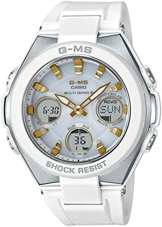 [カシオ] 腕時計 ベビージー G-MS 電波ソーラー MSG-W100-7A2JF レディース ホワイト