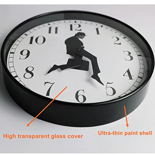 TANKRIN Ministry of Silly Walks Clock, Silly Walk Wall Clock, A