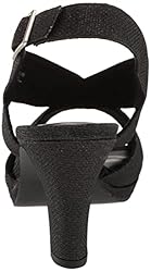 Easy Street Women's Christy Heeled Sandal, Black