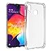 PUSHIMEI Galaxy A20 Case,Samsung A20 Case, Soft TPU Crystal Transparent Slim Anti Slip Protective Phone Case Cover for Samsung Galaxy A20 / A30 (Clear Anti-Shock TPU)