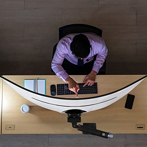 Ergotron HX Single Ultrawide Monitor Arm with HD Pivot, VESA Desk