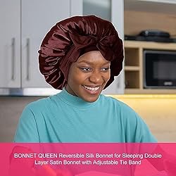 BONNET QUEEN Silk Bonnet for Sleeping Satin Bonnet
