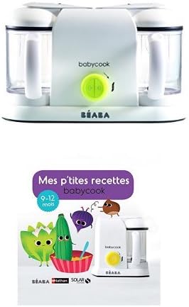 Robots Gris Babycook Solo Beaba Mes Ptites Recettes Babycook 4 6 Mois Bebe Puericulture Mixeurs Robots Et Presse Aliments
