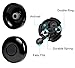iLiveX Bike Bell, Upgraded Bicycle Bell, Aluminum Bicycle Bell-3-black