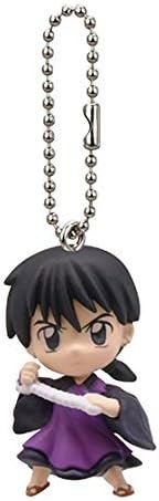 badai Inuyasha PVC Figure Swing Keychain~Miroku