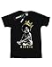 Notorious BIG Men's Baby Crown T-Shirt Black XXX-Large