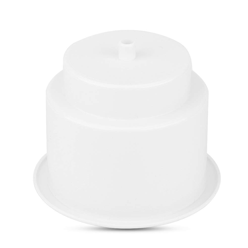 EBTOOLS Plastic Cup Holder, Marine RV Boat Yacht Universal Drink Cup Bottle Can Holder With Insert Drain Hole (White)