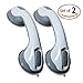 Shower Handle Bar Offers Safe Grip with Strong Hold Suction Cup for Safety Grab in Bathroom,Tub, Shower, Toilet Handrail Bath Aids to Assist Elderlies and Toddlers. (11.5 '') Set of 2