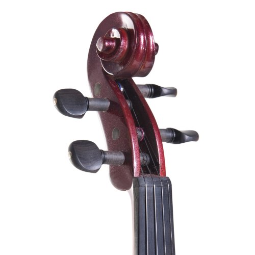 Cecilio 4/4 CEVN2NA Solid Wood Mahogany Metallic Electric / Silent