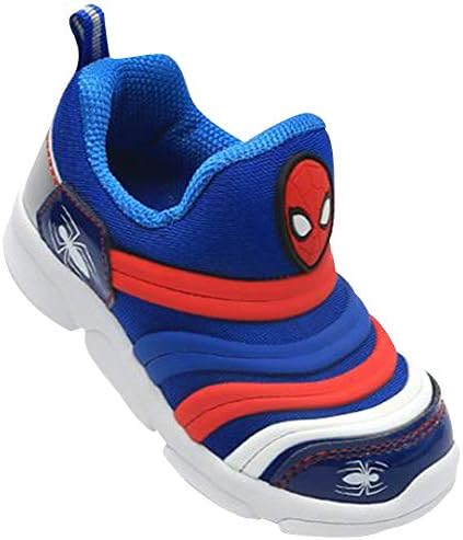 スパイダーマン Spider Man 男の子 キッズ 子供靴 スリッポン スニーカー ブルー シューズ 並行輸入品 Tarunniketanpublicschool Com