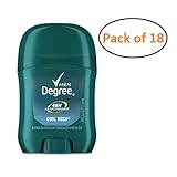 Degree Invisible Solid Antiperspirant Deodorant 0.5 Ounce (Cool Rush, Pack of 18)