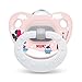 NUK Orthodontic Pacifier, 6-18 Months, Minnie Mouse/Girl, 1 pk