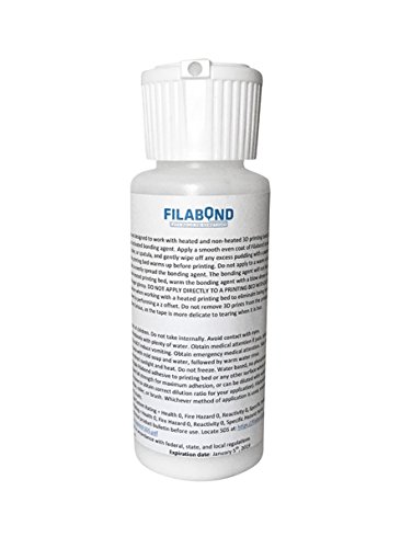 Filabond Adhesive, a General Purpose Glue for 3D Printing, Hot Release, 2 Fluid Ounces
