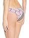 ASICS Women's Kanani Geo Bikini Bottom, Pink Glow/Steel Grey, Small