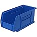 Akro-Mils 30230 Plastic Storage Stacking Hanging Akro Bin, 11-Inch by 5-Inch by 5-Inch, Blue, Case of 12 primary