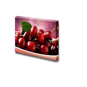 Photo of Delicious Fresh Cherries Inside a Plate...