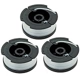 LBK 0.065" Spool for BLACK+DECKER String Trimmers (Replacement Autofeed Spool), compatible with BLACK+DECKER AF-100,3-Pack