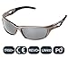 HODGSON Sports Polarized Sunglasses for Men Women, UV400 Protection Unbreakable Sports Glasses for Cycling, Baseball Riding, Driving, Running, Golf and Other Outdoor Activities (Brown/Grey)