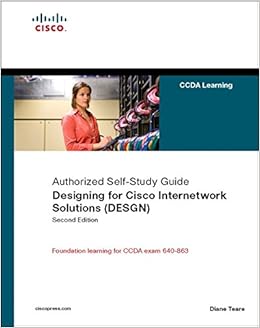 Buy Designing For Cisco Internetwork Solutions Desgn Authorized Ccda Self Study Guide Exam 640 863 Book Online At Low Prices In India Designing For Cisco Internetwork Solutions Desgn Authorized Ccda Self Study Guide Exam
