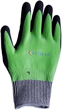 Jenlis Cut-Resistant Waterproof Gloves - Green
