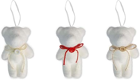 Immagini Natale Orsetti.Vetrineinrete Set 2 Orsetti Natalizi Decorazione Per Albero Di Natale Polistirolo Orso Bianco Idea Regalo Decorazioni Natalizie Amazon It Casa E Cucina