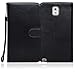 navor Protective Flip Wallet Case for Samsung Galaxy Note 3 - Black (N3OBK)