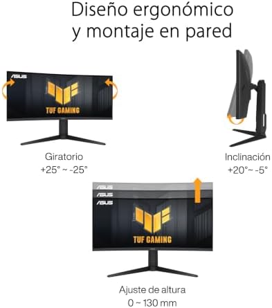 TUF Gaming VG34VQL3A - Monitor Curvo WQHD de 34"