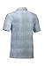 Three Sixty Six Golf Shirts for Men - Dry Fit Short-Sleeve Polo, Athletic Casual Collared T-Shirt Metallic White