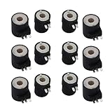 6 Pack of 279834 Dryer Gas Valve Ignition Solenoid Coil Kit Compatible with Kenmore Whirlpool Dryers Replacement Part by AMI - Replace PS334310 694540 AP3094251