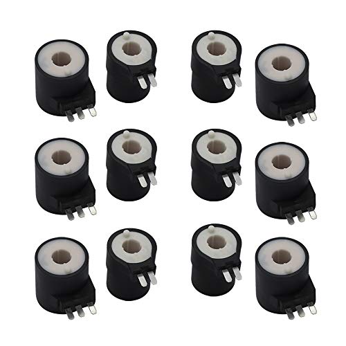 6 Pack of 279834 Dryer Gas Valve Ignition Solenoid Coil Kit Compatible with Kenmore Whirlpool Dryers Replacement Part by AMI - Replace PS334310 694540 AP3094251