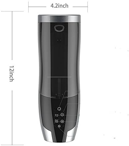CUPP Electric Male Soft Silicon Piston massager Cup Device Realistic 3D Automatic Warming Reusable