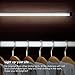 LED Under Cabinet Lighting, Teckin Touch Control Under Closet Light, Dimmable Counter Light with Ultra Slim Linkable Light Bars for Cupboard Kitchen Wardrobe Stairway, Daylight Nature 4000K, 3 Pack