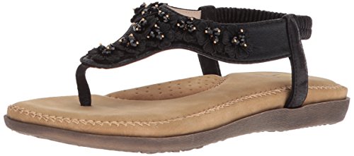 Volatile Women’s Joyous Sandal, Black, 9 M US