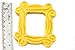 Friends Yellow Peephole Frame Magnet – Cool TV Props Show Memorabilia – Handmade Friends Merchandise – 3” x 3”