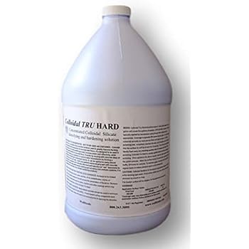 Colloidal Tru Hard Concrete Densifier & Hardener - 5 Gallon Concentrate, Reduces Dust & Seals Concrete Floors