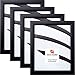 Craig Frames 18x24 Black Picture Frame Set of 4, 1